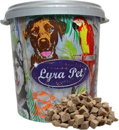Produktbild von 1 kg (5 x 200 g) Lyra Pet® Entenbrustwürfel gefriergetrocknet in 30 L Tonne
