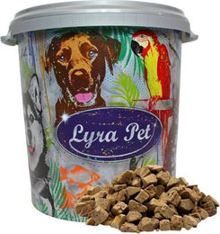 Produktbild von 1 kg (5 x 200 g) Lyra Pet® Entenleberwürfel gefriergetrocknet in 30 L Tonne