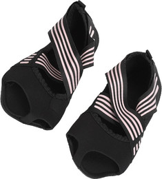 Produktbild von 1 Paar Zehenlose Yoga-Socken Anti-Rutsch Weiche Sohle Leichtgewicht Pilates Ballett Barre Trainingssocken für