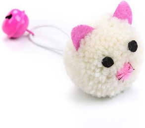 Produktbild von 1 Stücke Katzenspielzeug Plüsch Maus Kopfförmige Glocke Interaktives Spielzeug Heimtierbedarf