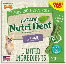 Produktbild von 10er-Set Hundespielzeug Nylabone Nutri Dent Large TU