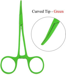 Produktbild von 12,5 cm Tiere Gebogene Trauma Schere Pet Arterienklemme Hund Pflege Chirurgische Schere Haustier Katze Klemmen