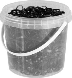 Produktbild von 1800 Stück Mähnengummis aus Silikon Horze Premium