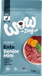Produktbild von 1kg Hunde Trockenfutter | Minis, Senior Ente mit Minze und Roter Rübe