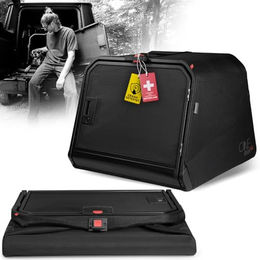 1one1 Hunde-Transportbox Origami schwarz, Gr. L, Maße: ca. 65,8 x 81,2 x 84,3 cm – Bild 1 von 9