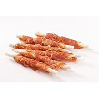 Produktbild von 123... Hund dabei! Kausnack Hähnchenfilet auf Kaurolle mit Rind und Huhn monoprotein 150g