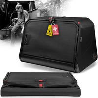 Produktbild von 1one1 ORIGAMI Hundetransportbox für Riesenrassen aus Aluminium und Textil Schwarz XL