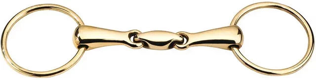 Produktbild von 2-Ring Gebiss Feeling Anatomic in Silber oder Gold für Pferde