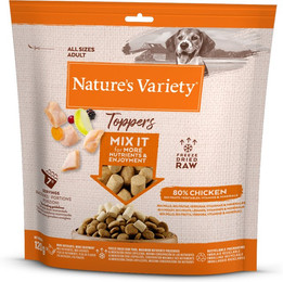 Produktbild von 2 + 1 gratis! 3 x Nature's Variety Snacks - 3 x 120 g Gefriergetrocknete Topper Huhn