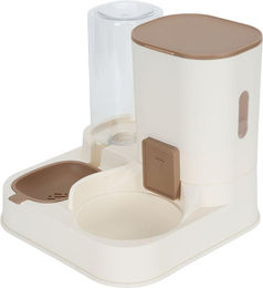 Produktbild von 2 in 1 Automatischer Haustierwasserspender mit Futterspender