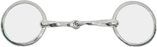 Produktbild von 2-Ring-Gebiss für gedrehtes Pferd Metalab Magic System