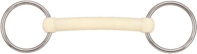 Produktbild von 2-Ring-Gebiss für Pferd abnehmbar gerade Soyo Happy Mouth plain