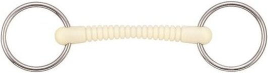 Produktbild von 2-Ring-Gebiss für Pferd abnehmbar gerade Soyo Happy mouth "ribbeb"