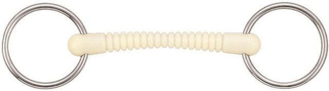 Produktbild von 2-Ring-Gebiss für Pferd abnehmbar gerade Soyo Happy mouth "ribbeb"