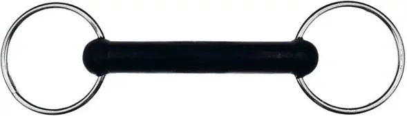 2-Ring Gebiss mit Gummi - 125 mm – Bild 1 von 2