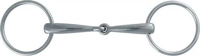 Produktbild von 2-Ringe-Trense für Pferd aus rostfreiem Stahl Stübben 2226