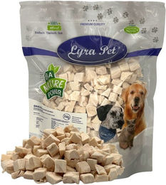Produktbild von 200 g Lyra Pet® Hühnerbrustwürfel gefriergetrocknet