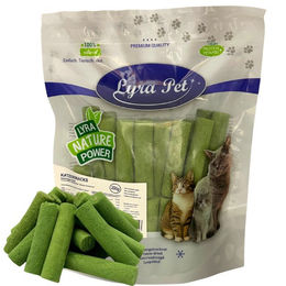 Produktbild von 200 g Lyra Pet® Katzengras Sticks gefriergetrocknet