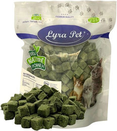Produktbild von 200 g Lyra Pet® Katzengraswürfel gefriergetrocknet