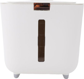 Produktbild von 22 Pfund Reisspenderbehälter Luftdichtes Transparentes Fenster Reisaufbewahrungsbehälter mit Messbecher L(for 6.5-9kg)