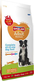 Produktbild von 3 kg gratis! 15 kg Smølke Adult - Medium