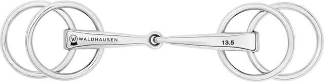 Produktbild von 3- oder 4-Ring-Gebiss für Pferde Waldhausen