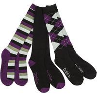 Produktbild von 3er-Set Dublin Reitsocken aus Baumwolle Unisex Schwarz und Bunt