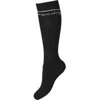 Produktbild von 3er-Set HORKA Equestrian Pro Reitsocken aus Baumwolle Unisex Schwarz Größe S
