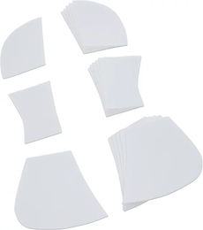 3er-Set Werner Christ Polyfilz-Kisseneinlagen für Pferd Warmblut Weiß – Bild 1 von 2