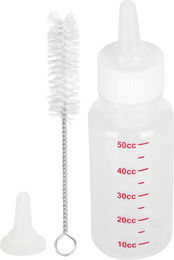 Produktbild von 4 Set 3tlg/Set Hund Katze Milchflasche Welpe Kätzchen Neugeborenes Tier Pflege Set