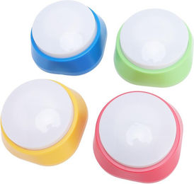 Produktbild von 4 STÜCK Sprachaufnahmetaste Gelb Grün Blau Rot 30 Sekunden Aufnahme Haustiertraining Summer mit