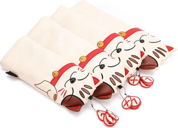 Produktbild von 4 Stück Wasserdichte PU Golf Schlägerhauben Niedliche Cartoon Katze #1 #3 #5 UT Golfschläger Schutz