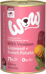 Produktbild von 400g Hunde Nassfutter, Adult | Mit Wild mit Seealge und Süßkartoffel
