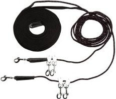 4Horses Doppellonge Gurt mit Umlenkrollen – Bild 1 von 2