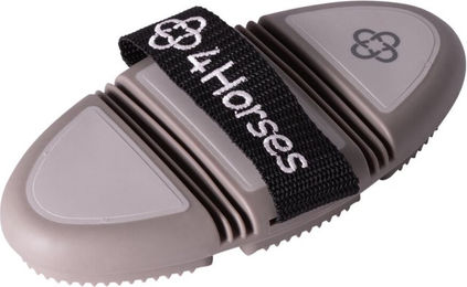 Produktbild von 4Horses Flexibler Striegel taupe