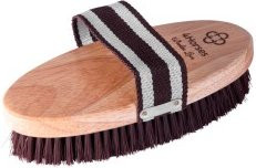 Produktbild von 4Horses Kardätsche mit Teddyfleece Wooden Love