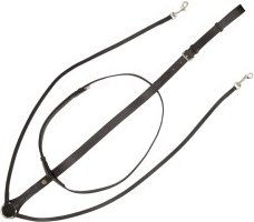 4Horses Thiedemannzügel aus Büffelleder Pony – Bild 1 von 2