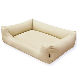 Produktbild von 4L Textil Mario Wasserfestes Hundebett aus Kunstleder - 4 l