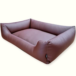 Produktbild von 4L Textil Mario Wasserfestes Kunstleder Hundebett