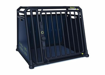 Produktbild von 4pets® Hunde-Transportbox Dog Box Pro noir, Gr. Four Gr. S, Maße: ca. 66 x 73,5 x 81,5 cm (H/T/B)