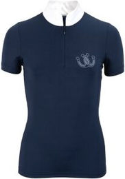 4Riders Kinder-Turniershirt Lucky navy 1,64 m – Bild 1 von 3