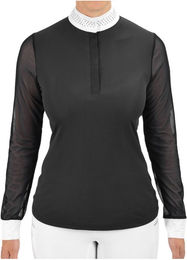 Produktbild von 4Riders Turnier-Langarmshirt München schwarz