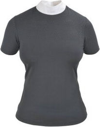 4Riders Turniershirt Saint Tropez dunkelgrau – Bild 1 von 4