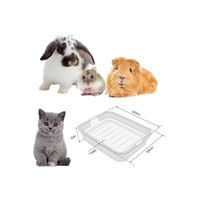 Produktbild von 4BIG.fun Katzentoilette für Kitten als offene Schalentoilette aus Kunststoff in XS mit Reinigungssieb - 1 Stk.
