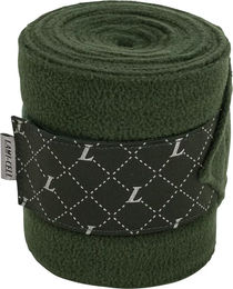 Produktbild von 4er Pack Lami-Cell Venus Polobänder für Pferde aus Fleece in Grün