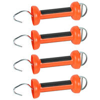 Produktbild von 4er Set Gallagher Torgriff Soft Touch für Breitband in Orange