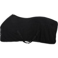 Produktbild von 4Horses Abschwitzdecke für Pferde aus Fleece in Schwarz 155 cm