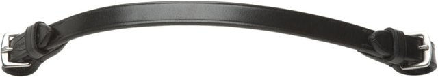 Produktbild von 4Horses Aufsteigriemen flach aus Leder in Schwarz für Warmblut