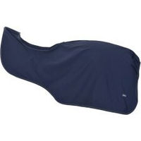 Produktbild von 4Horses Ausreitdecke Livorno Fleece Nierendecke für Pferde Blau 145 cm