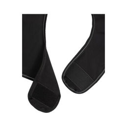 4Horses Ausreitdecke Livorno Fleece Nierendecke für Pferde Schwarz 135 cm – Bild 1 von 7